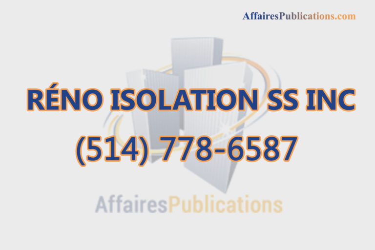 RÉNO ISOLATION SS INC