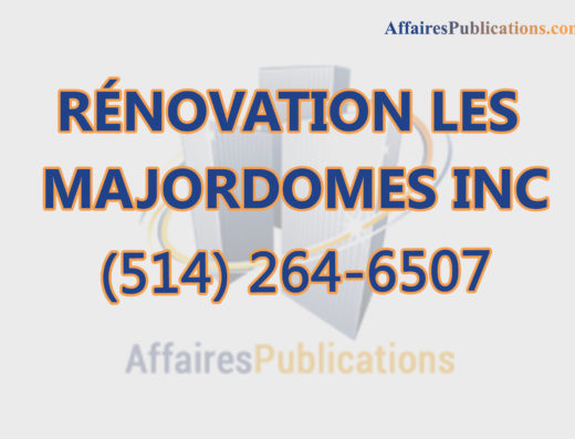 RÉNOVATION LES MAJORDOMES INC