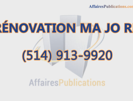 RÉNOVATION MA JO RE INC