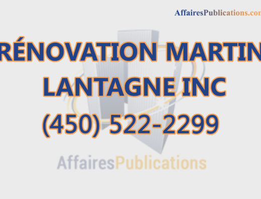 RÉNOVATION MARTIN LANTAGNE