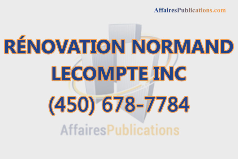 RÉNOVATION NORMAND LECOMPTE