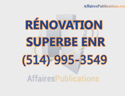 RÉNOVATION SUPERBE ENR