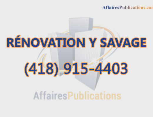 RÉNOVATION Y SAVAGE