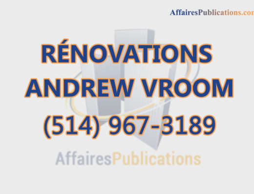 RÉNOVATIONS ANDREW VROOM