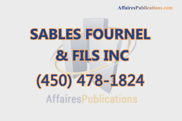 SABLES FOURNEL & FILS INC