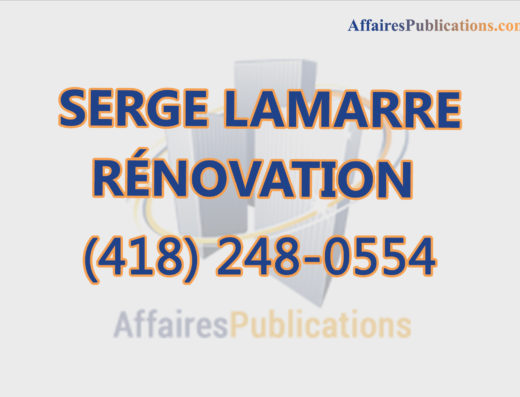 SERGE LAMARRE RÉNOVATION