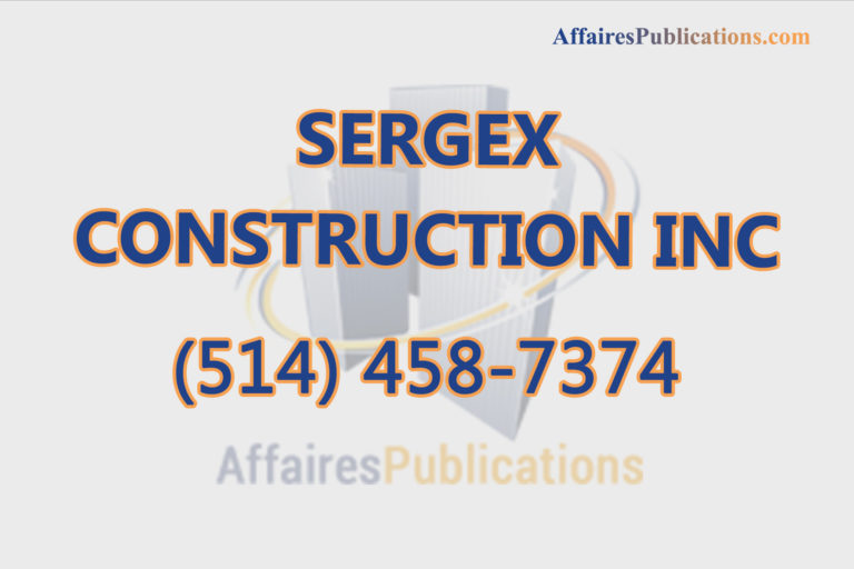 SERGEX CONSTRUCTION INC
