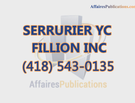 SERRURIER YC FILLION INC