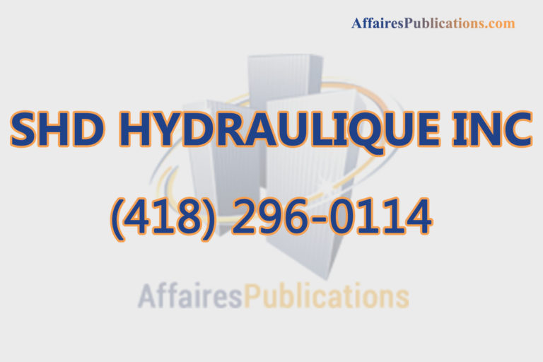 SHD HYDRAULIQUE INC