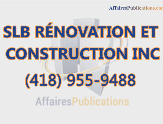 SLB RÉNOVATION ET CONSTRUCTION INC