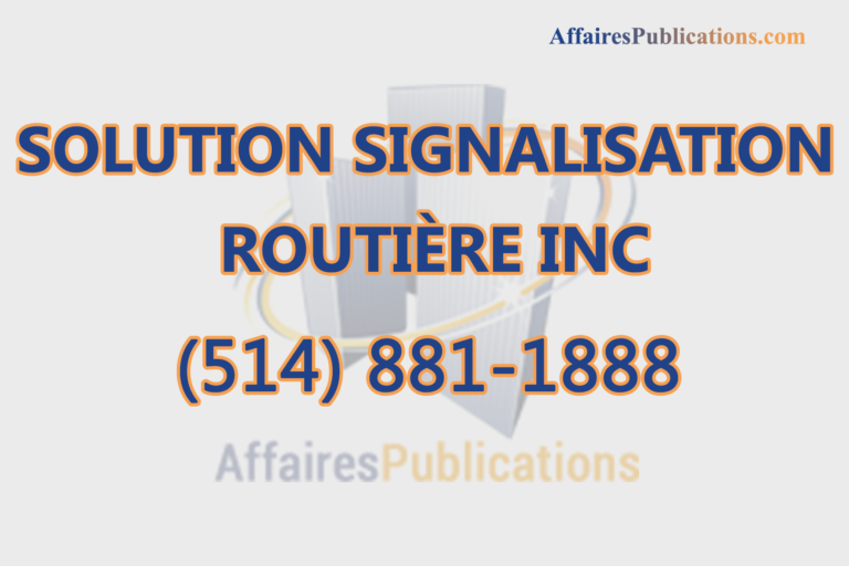 SOLUTION SIGNALISATION ROUTIÈRE