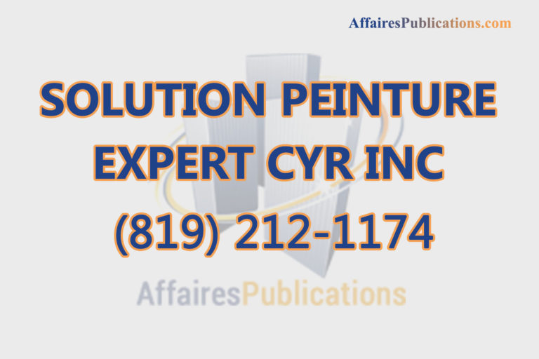 SOLUTION PEINTURE EXPERT CYR