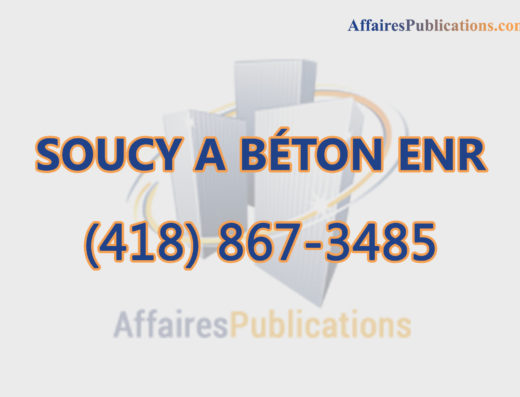 SOUCY A BÉTON ENR