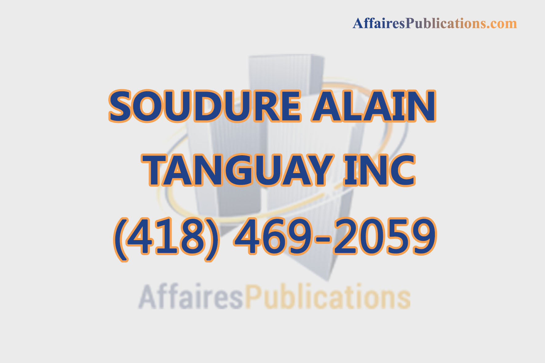 SOUDURE ALAIN TANGUAY INC