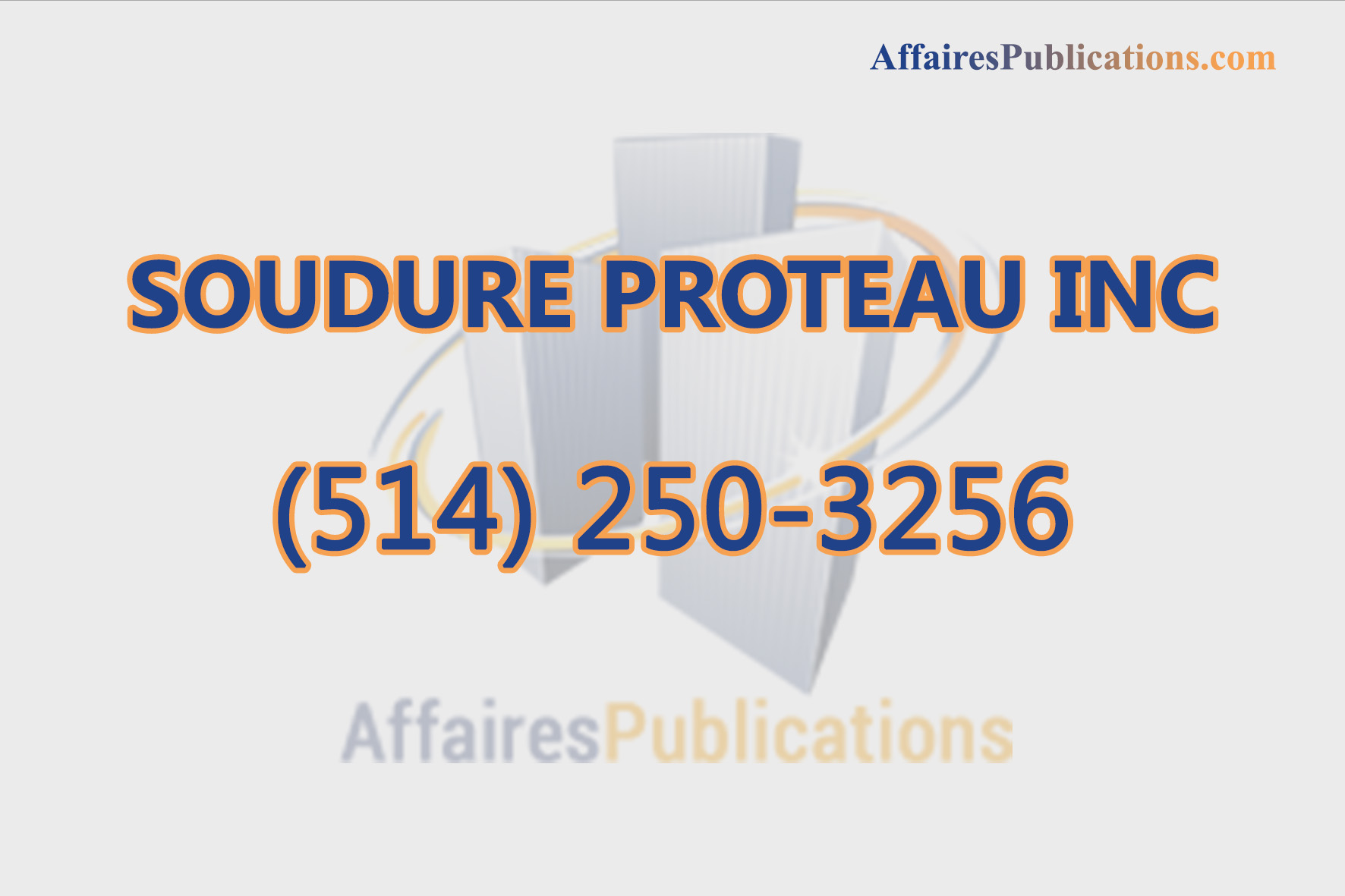 SOUDURE PROTEAU INC