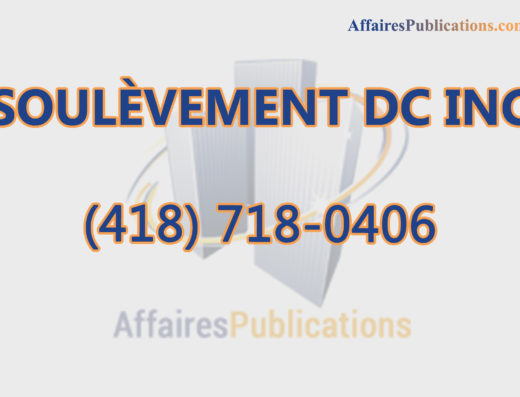 SOULÈVEMENT DC INC