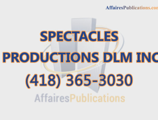SPECTACLES PRODUCTIONS DLM
