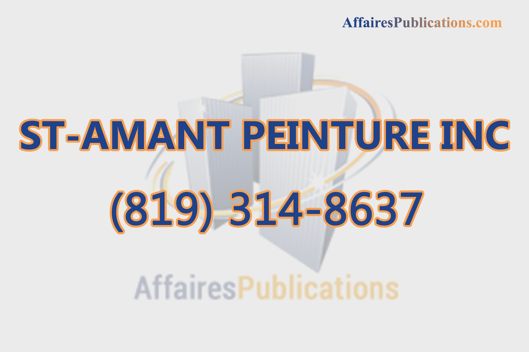 ST-AMANT PEINTURE INC