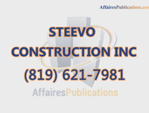 STEEVO CONSTRUCTION INC