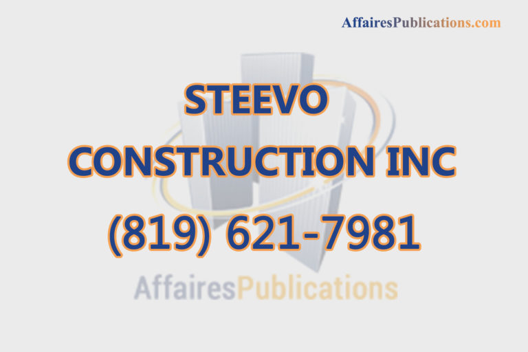 STEEVO CONSTRUCTION INC