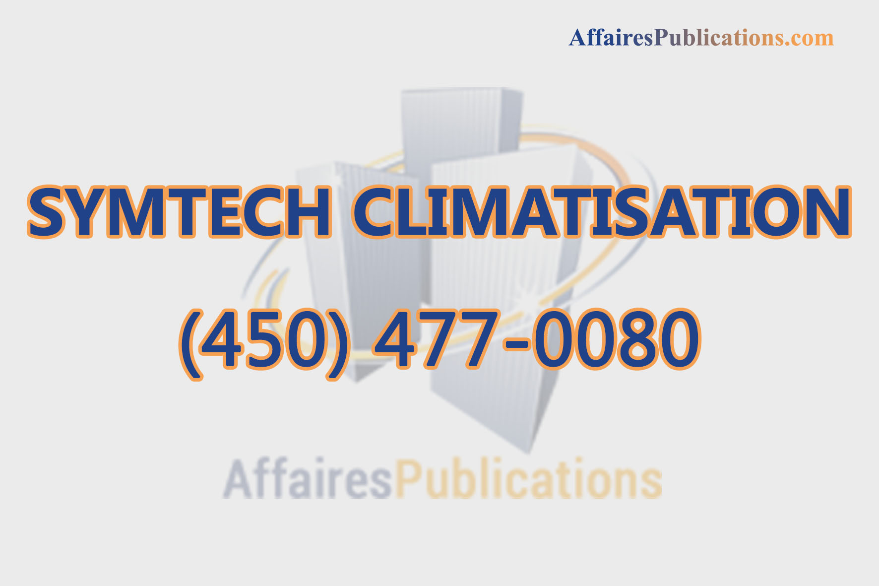 SYMTECH CLIMATISATION INC