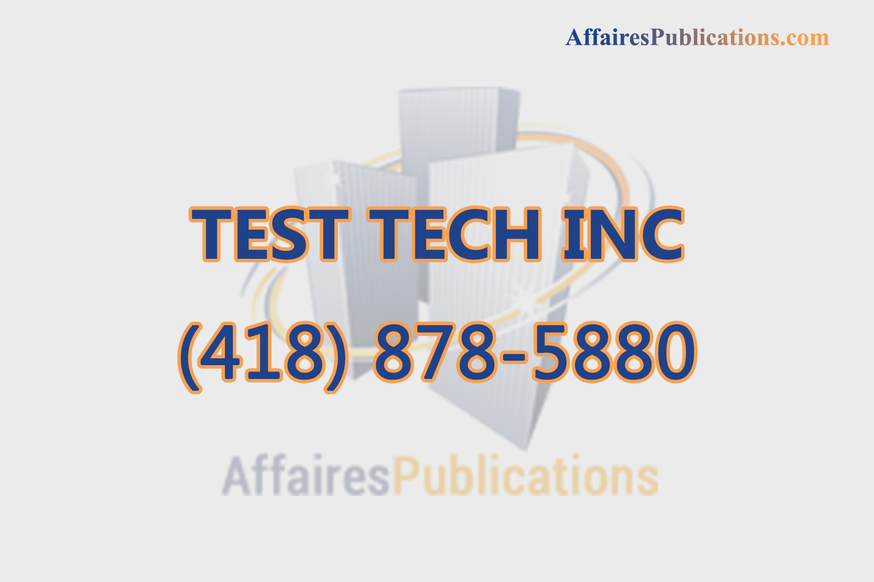 TEST TECH INC