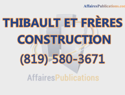 THIBAULT ET FRÈRES CONSTRUCTION