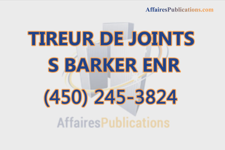 TIREUR DE JOINTS S BARKER ENR