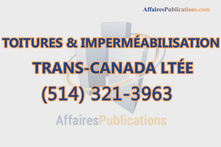 TOITURES & IMPERMÉABILISATION TRANS-CANADA LTÉE