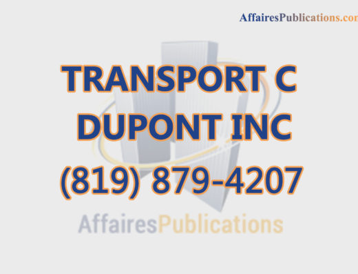 TRANSPORT C DUPONT INC