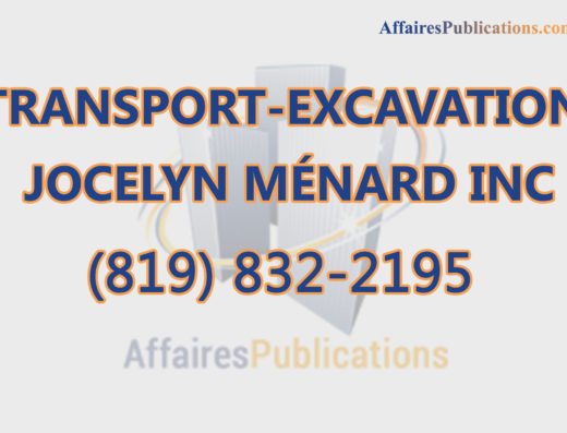TRANSPORT-EXCAVATION JOCELYN MÉNARD INC