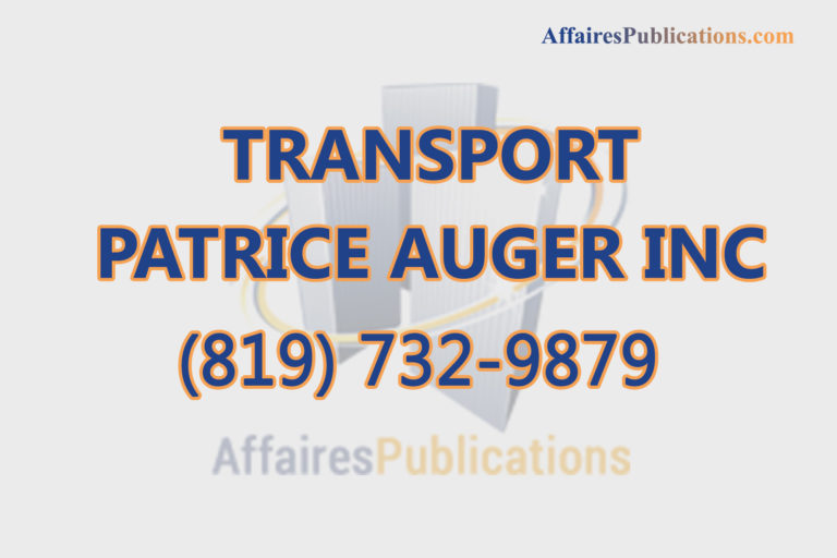 TRANSPORT PATRICE AUGER INC
