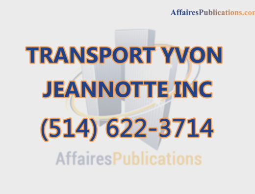 TRANSPORT YVON JEANNOTTE INC