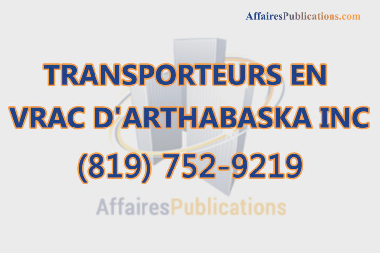 TRANSPORTEURS EN VRAC D&rsquo;ARTHABASKA INC