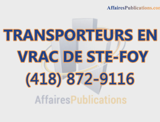 TRANSPORTEURS EN VRAC DE STE-FOY