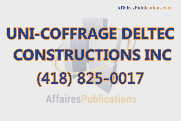 UNI-COFFRAGE DELTEC CONSTRUCTIONS INC