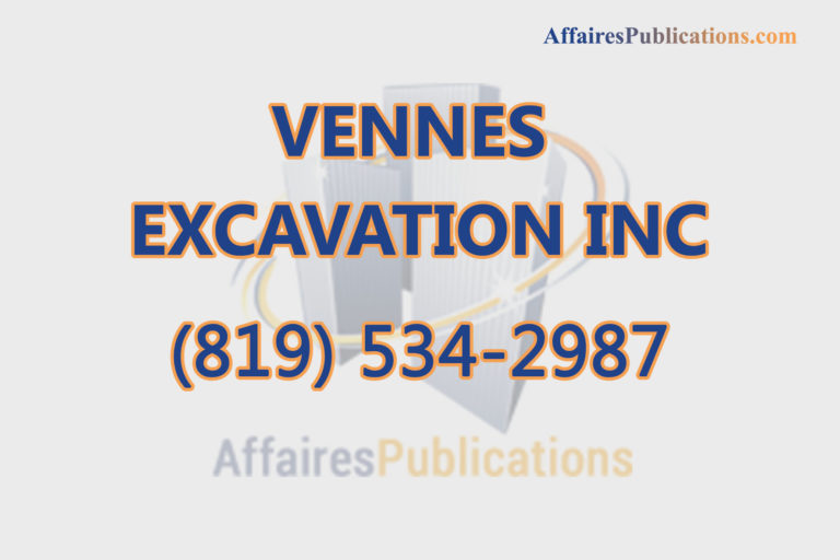 VENNES EXCAVATION INC
