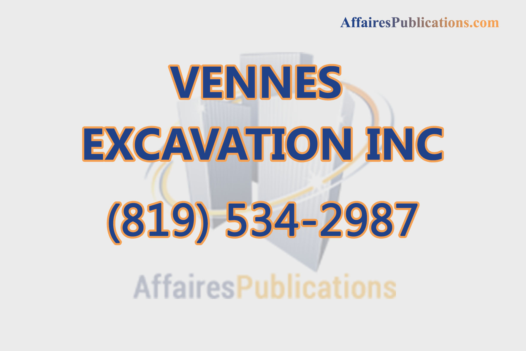 VENNES EXCAVATION INC