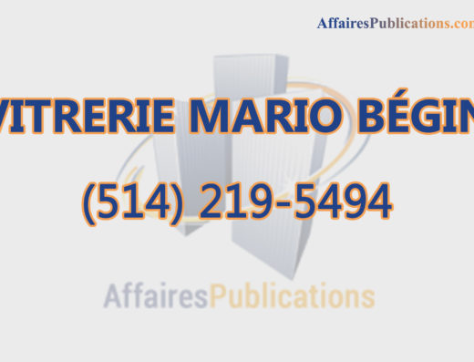 VITRERIE MARIO BÉGIN INC