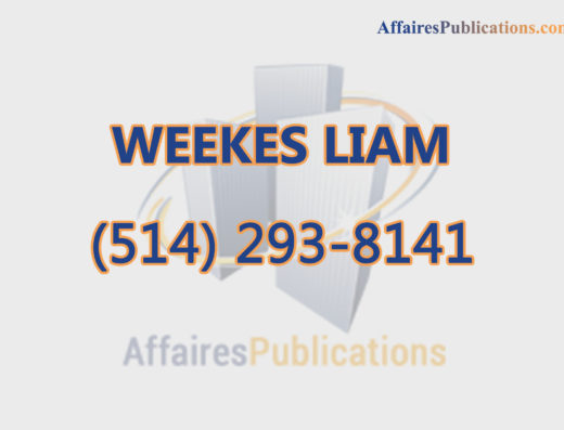 WEEKES LIAM