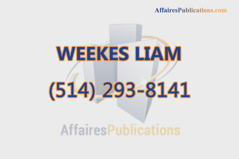 WEEKES LIAM
