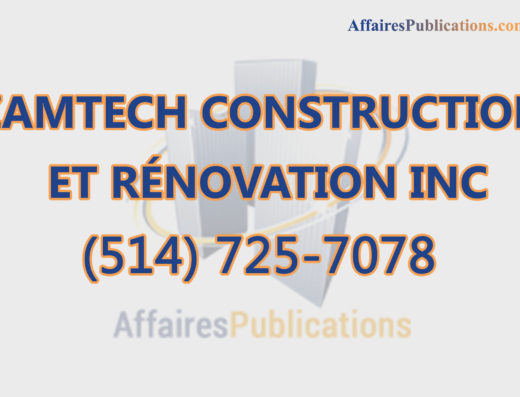 ZAMTECH CONSTRUCTION ET RÉNOVATION INC