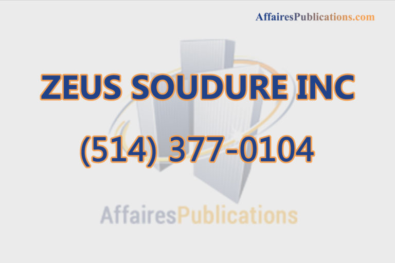 ZEUS SOUDURE INC
