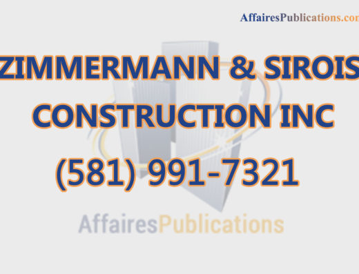ZIMMERMANN & SIROIS CONSTRUCTION INC