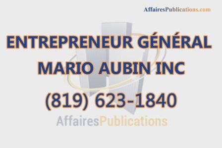 ENTREPRENEUR GÉNÉRAL MARIO AUBIN INC