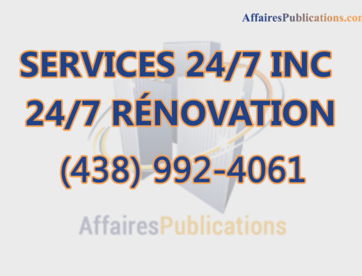 SERVICES 24/7 INC 24/7 RÉNOVATION
