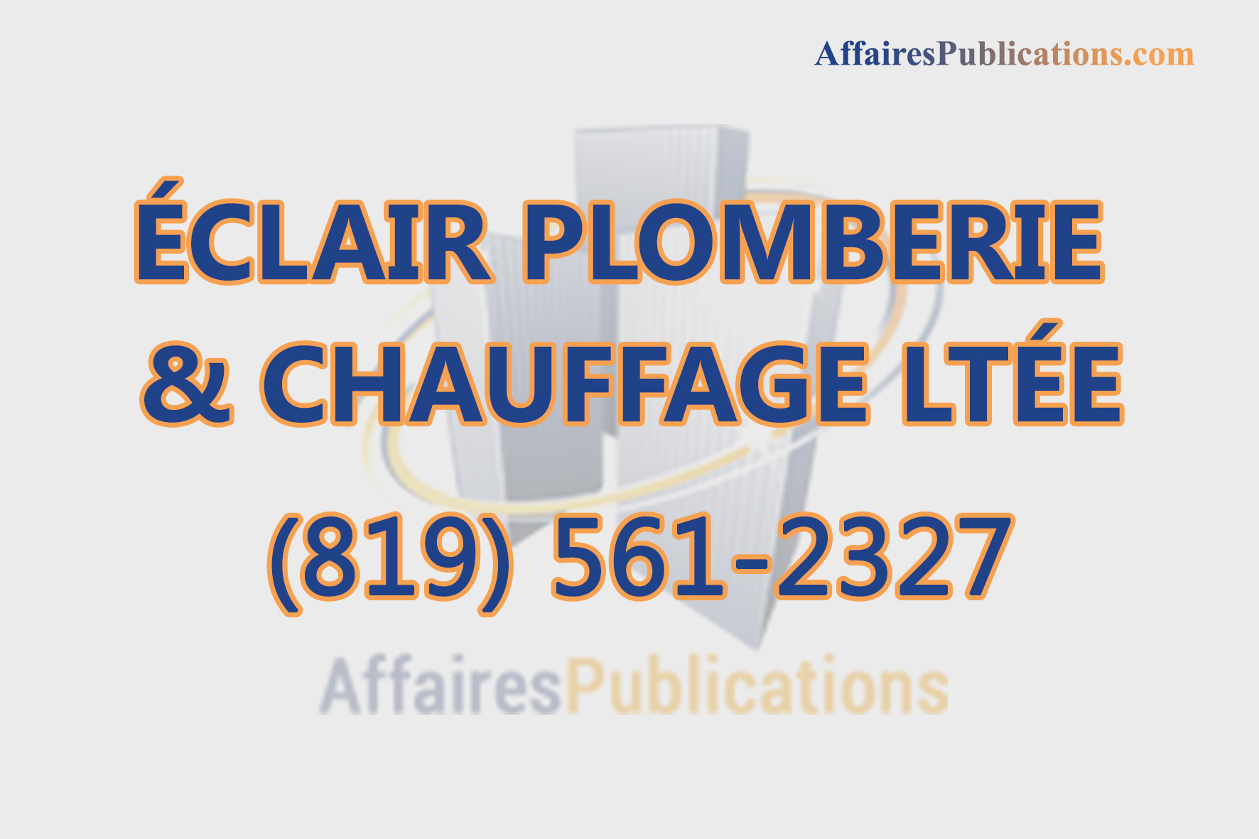 ÉCLAIR PLOMBERIE & CHAUFFAGE