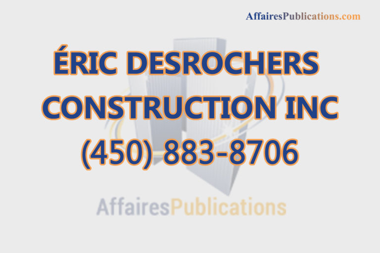 ÉRIC DESROCHERS CONSTRUCTION