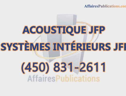 ACOUSTIQUE JFP SYSTÈMES INTÉRIEURS JFP INC