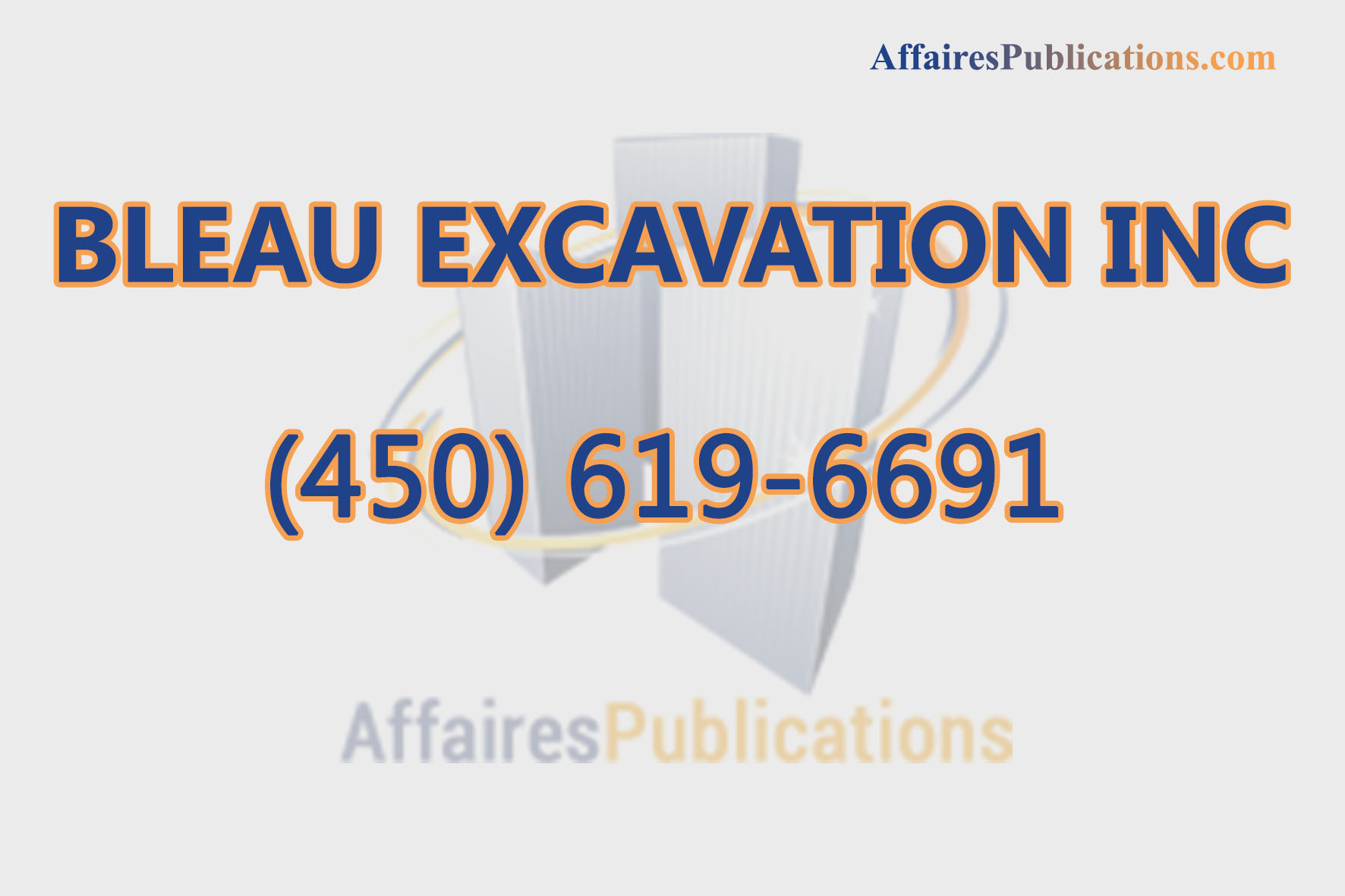 BLEAU EXCAVATION INC